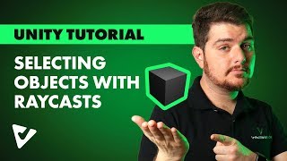 Selecting Objects with Raycast  Unity Tutorial [upl. by Arihk7]