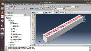 Rail Track Modelling in ABAQUS  Part1 [upl. by Lamahj]