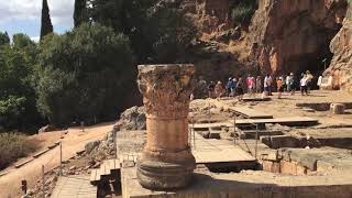 CAESAREA PHILIPPI  Biblical Israel Ministries amp Tours [upl. by Wallinga]