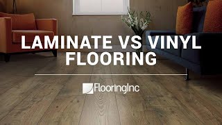 Laminate vs Vinyl Flooring [upl. by Areht]