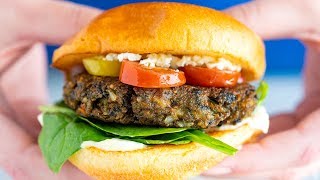 The Best Veggie Burger Recipe Weve Ever Made [upl. by Elohcan]