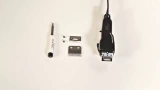 WAHL How To Replace a 2 Hole Clipper Blade [upl. by Yaluz]