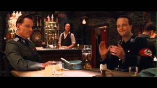 Inglourious Bastards  Intense Bar Scene HD [upl. by Ahsetan43]