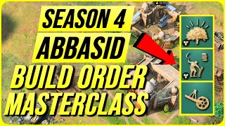 THE BEST Season 4 Abbasid Build Order [upl. by Loraine]