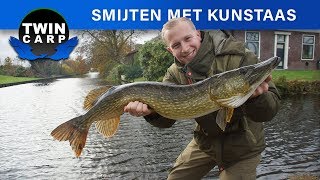 Snoekvissen  SUCCESVOL vissen met kunstaas in de polder [upl. by Annoyek]