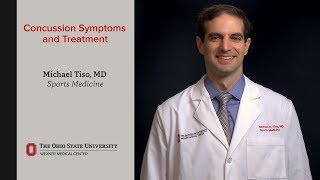 Concussion symptoms and treatment  Ohio State Medical Center [upl. by Trinetta639]