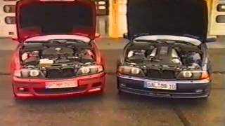 BMW M5 E39 vs Alpina B10 V8 46L german [upl. by Adna]