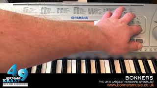 Yamaha PSR275 Keyboard  Tutorial [upl. by Dnalwor572]