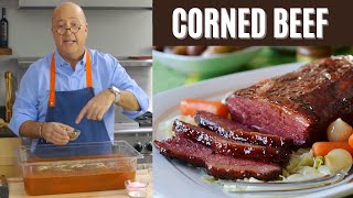 Andrew Zimmern Cooks Corned Beef [upl. by Barron]