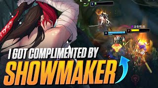 I got complimented by ShowMaker  Dzukill [upl. by Margalo]