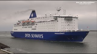 Jumbo Ferry Princess Seaways Amsterdam  Newcastle [upl. by Eitirahc]