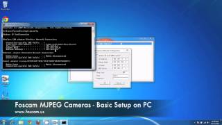 Foscam MJPEG Cameras  Basic Setup on PC [upl. by Maggi]