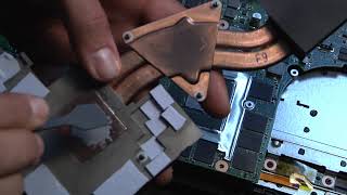 How to repaste a laptop CPU amp GPU [upl. by Agneta]