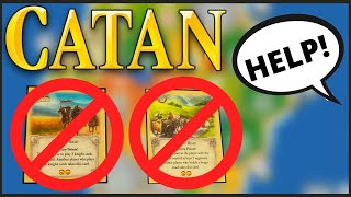 What to do when your Win Condition is LOCKED Catan strategy [upl. by Helbonna]