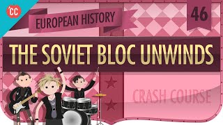 The Soviet Bloc Unwinds Crash Course European History 46 [upl. by Esor]