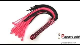 Paracord flogger version 2 improvements changes and tips [upl. by Drolet705]