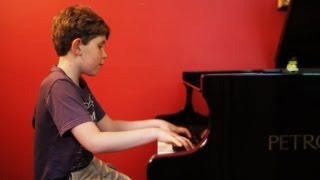 AweInspiring 9YrOld Piano Prodigy [upl. by Madlen]