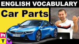 English Vocabulary with Pictures  Car parts [upl. by Aivin]