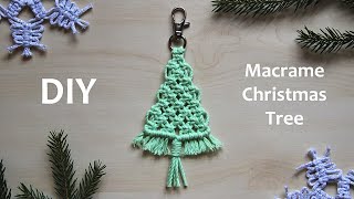 DIY Macrame Christmas Tree Tutorial  DIY Christmas Tree  Christmas Decorations  Макраме Новый Год [upl. by Renner487]