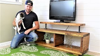 The Super Easy TV Stand  DIY Project [upl. by Marcell642]