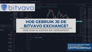 Hoe gebruik je de Bitvavo exchange uitleg [upl. by Omissam576]