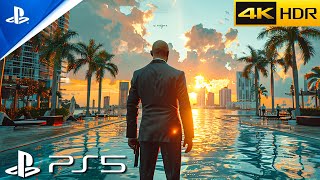 MIAMI PS5 Immersive ULTRA Realistic Graphics Gameplay 4K60FPS Hitman 2 [upl. by Alliehs995]