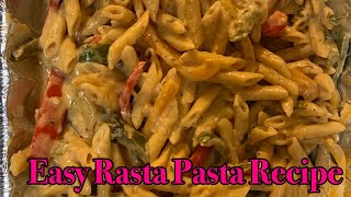 How To Make Rasta Pasta Quick And Easy Recipe [upl. by Llyrad]