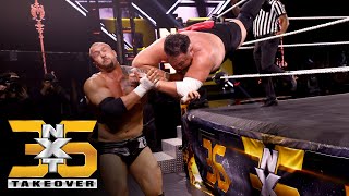 Samoa Joe digs down deep against Karrion Kross NXT TakeOver 36 WWE Network Exclusive [upl. by Plath]