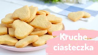 Kruche CIASTECZKA maślane  jak zrobić ciasteczka Prosty przepis Ciastkożercy [upl. by Coffee780]