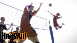 Karasunos Killer Attack  HAIKYU TO THE TOP [upl. by Cristy794]