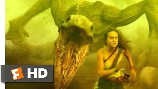 Kong Skull Island Clip  Samuel L Jackson learns that monsters exist [upl. by Karoline]