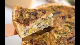 How to Make Vegetable Quiche [upl. by Nanam]