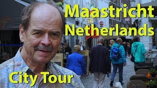 Maastricht Netherlands City Tour [upl. by Ahsircal]