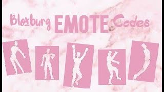 Bloxburg Emote Codes w LNX Dances [upl. by Naylor815]