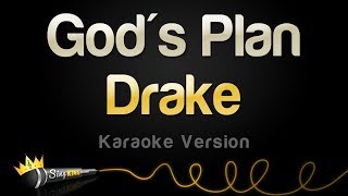 Drake  Gods Plan Karaoke Version [upl. by Mashe385]