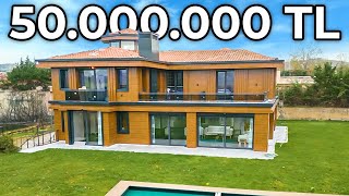 İstanbul’da 50 Milyon Tl Değerinde 2 Katlı Müstakil Villa [upl. by Naek]