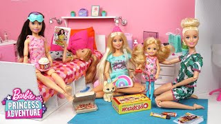 Barbie Princess Adventures Sleepover Story  Titi Games [upl. by Emmery714]