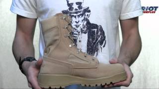 Belleville  390 DES  Tan Desert Combat Boot [upl. by Egas]