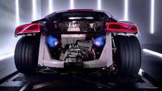 Audi R8 V10  Engine Acceleration Dyno 2014 [upl. by Ynor13]