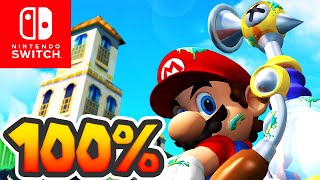 Super Mario Sunshine 3D AllStars Switch  100 Longplay Full Walkthrough No Commentary Gameplay [upl. by Malvia91]