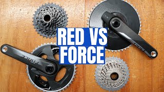 New SRAM RED VS FORCE eTap AXS [upl. by Nevaed]