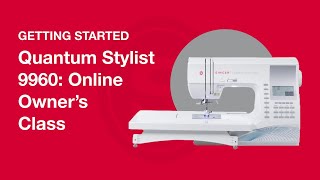 Getting Started Quantum Stylist™ 9960 Machine Overview [upl. by Shari]