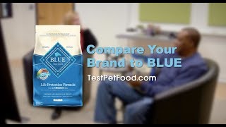 BLUE vs Purina Dog Chow®  Blue Buffalo Dog Food [upl. by Helse]