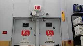 Fire Exit Alarm Delay at Walmart [upl. by Atnoled]