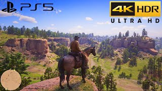 Red Dead Redemption 2  PS5 HDR 4K Gameplay 2160P RDR2 PS5 Pt2 [upl. by Gaby]