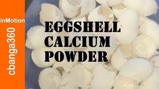 🔴 Best Method Making Eggshell CALCIUM Powder ASMR [upl. by Anirbaz732]