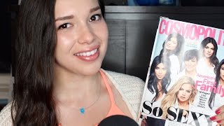 ASMR  Relaxing Magazine Reading ⏐ Whispering Page Turning [upl. by Emile]