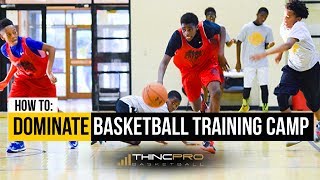 How to  IMPRESS THE COACHES at a Basketball Training Camp Essential Basketball Training Tips [upl. by Mackoff]