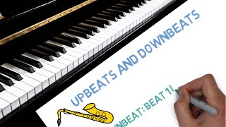 Upbeats and Downbeats what is an upbeat [upl. by Airetahs]