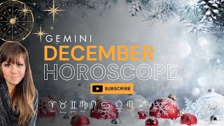 Gemini  December 2024 Horoscope 🌠 [upl. by Akisey]